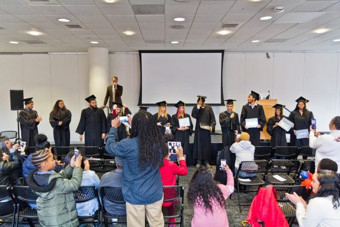 El Centro’s December 2018 graduating class. (Kimberly Paynter/Keystone Crossroads)