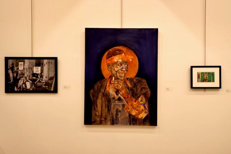 a painting of a person