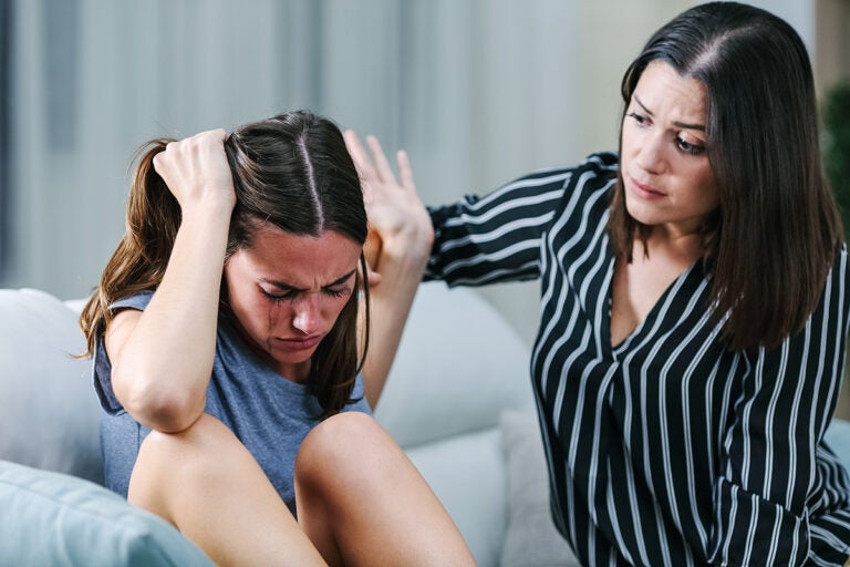 A teen upset from being rejected