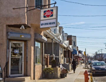 The exterior of KP’s Fine Meats on Clearfield Street