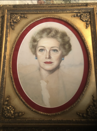 A portrait of early union leader Mary Foley Grossman, painted by her husband, Roy. (Courtesy of Owen Grossman)